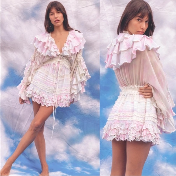 Fillyboo Dresses & Skirts - Fillyboo XL LOTUS TOP / DRESS SANTA MONICA TIE DYE